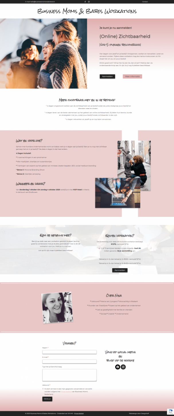 Home 1 Business-Moms-Nederland-Workations